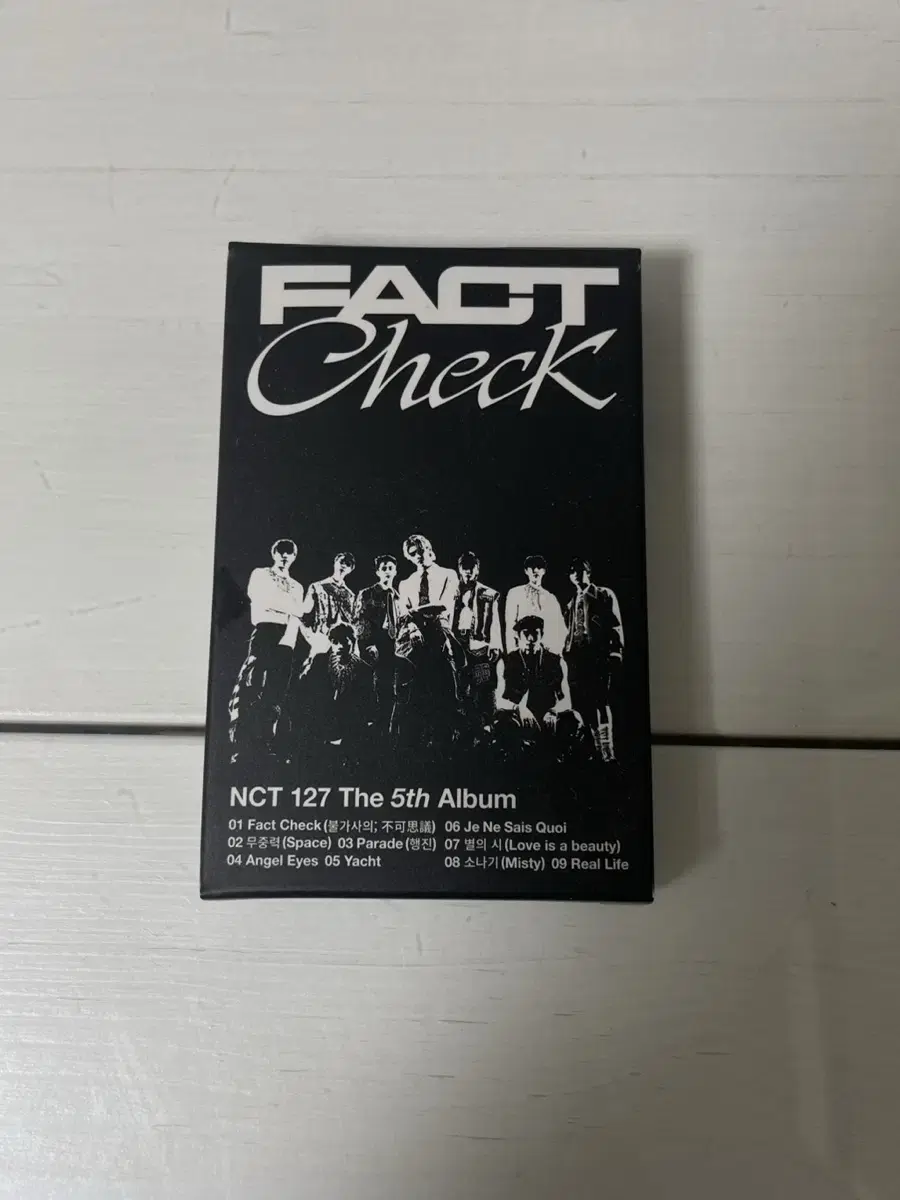 nct 127 factcheck qr unsealed album wts