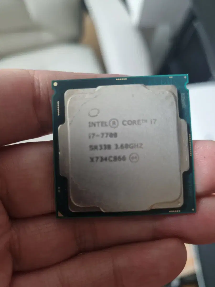 CPU I7 7700  팝니다