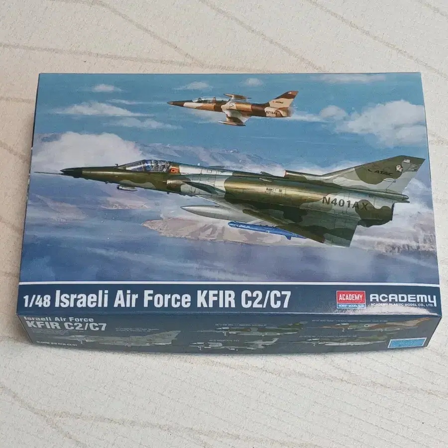 아카데미과학 팝업스토어 한정판 1/48 KFIR, 1/48 MiG-31