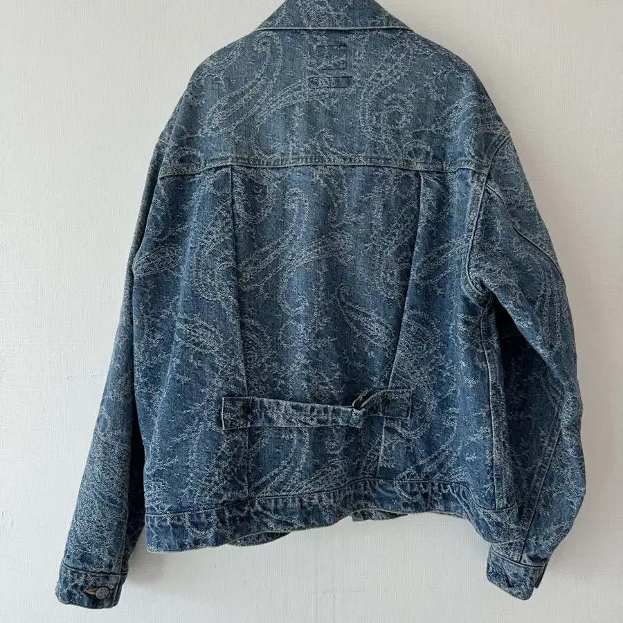 needles x nubian exclusive denim jacket