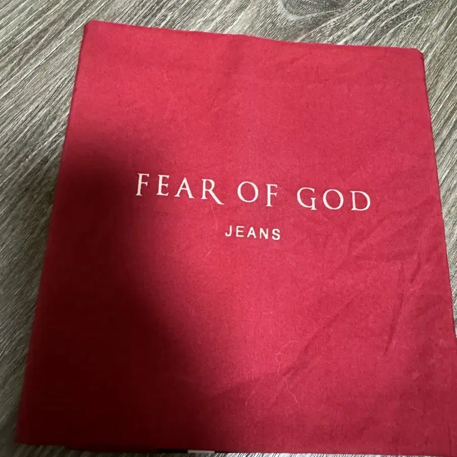 FEAR OF GOD JEANS 손수건