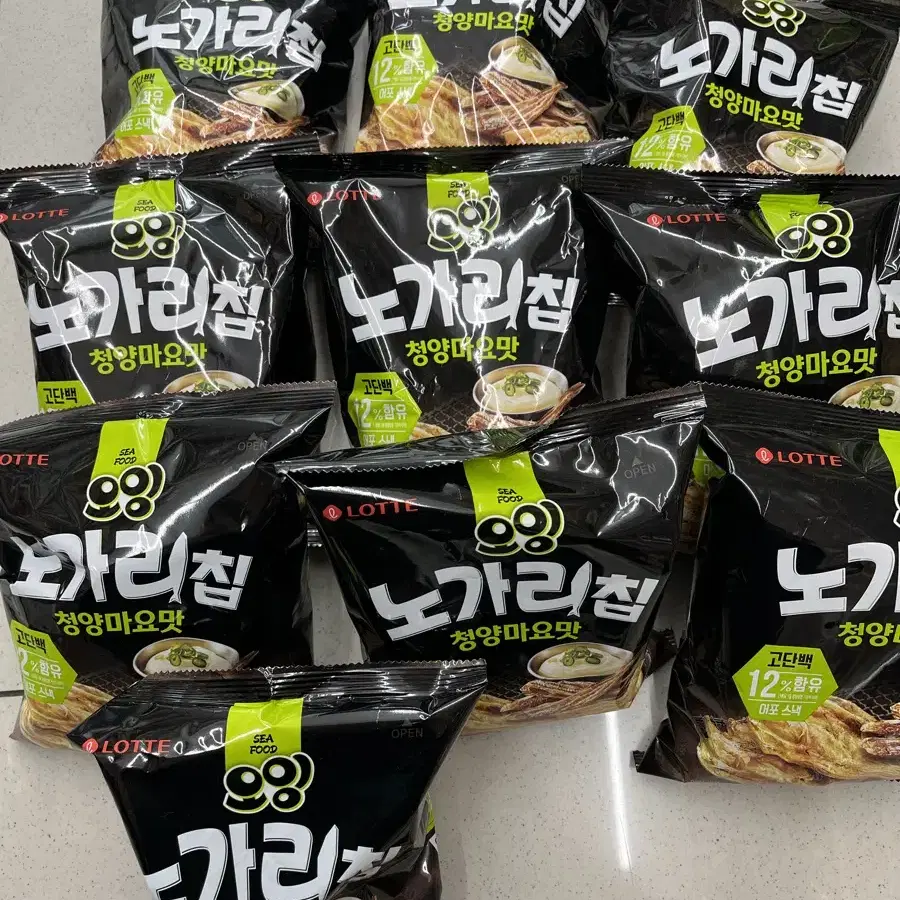 오잉 노가리칩 청양마요맛 10봉지