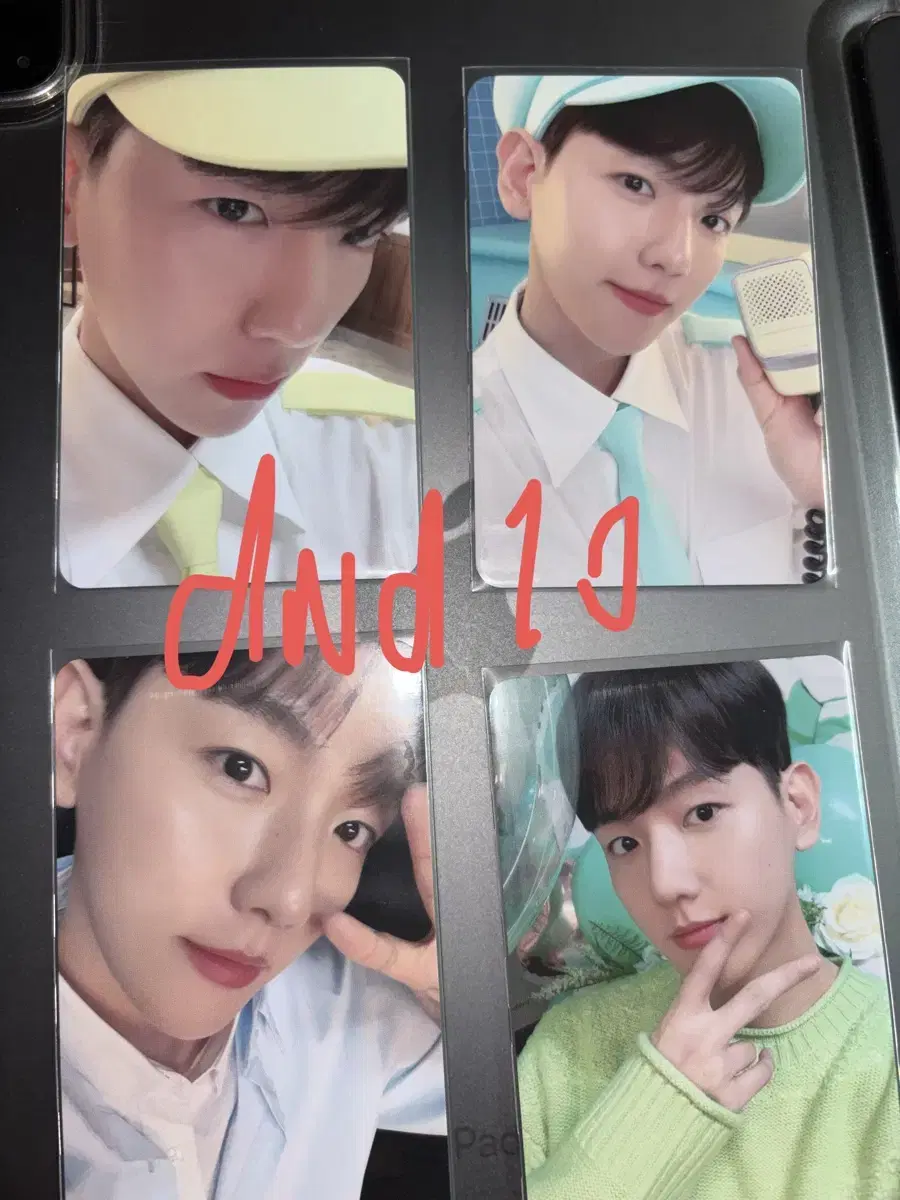 백현 브링그린 포토카드 baekhyun photocards