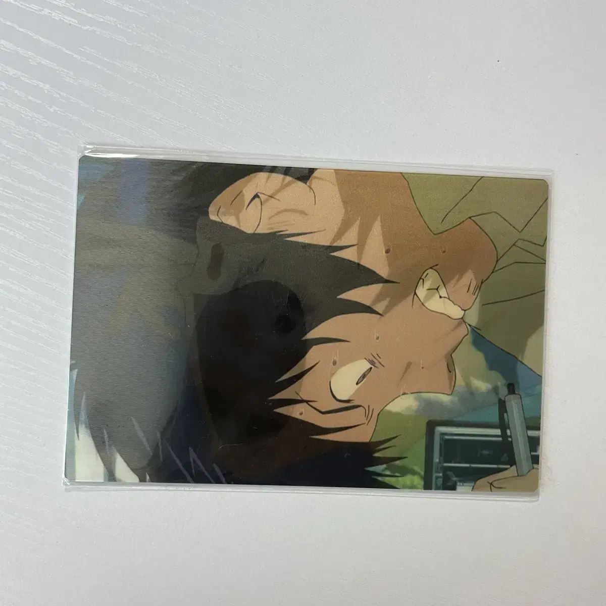 Unsealed Summer Wars hologram postcard