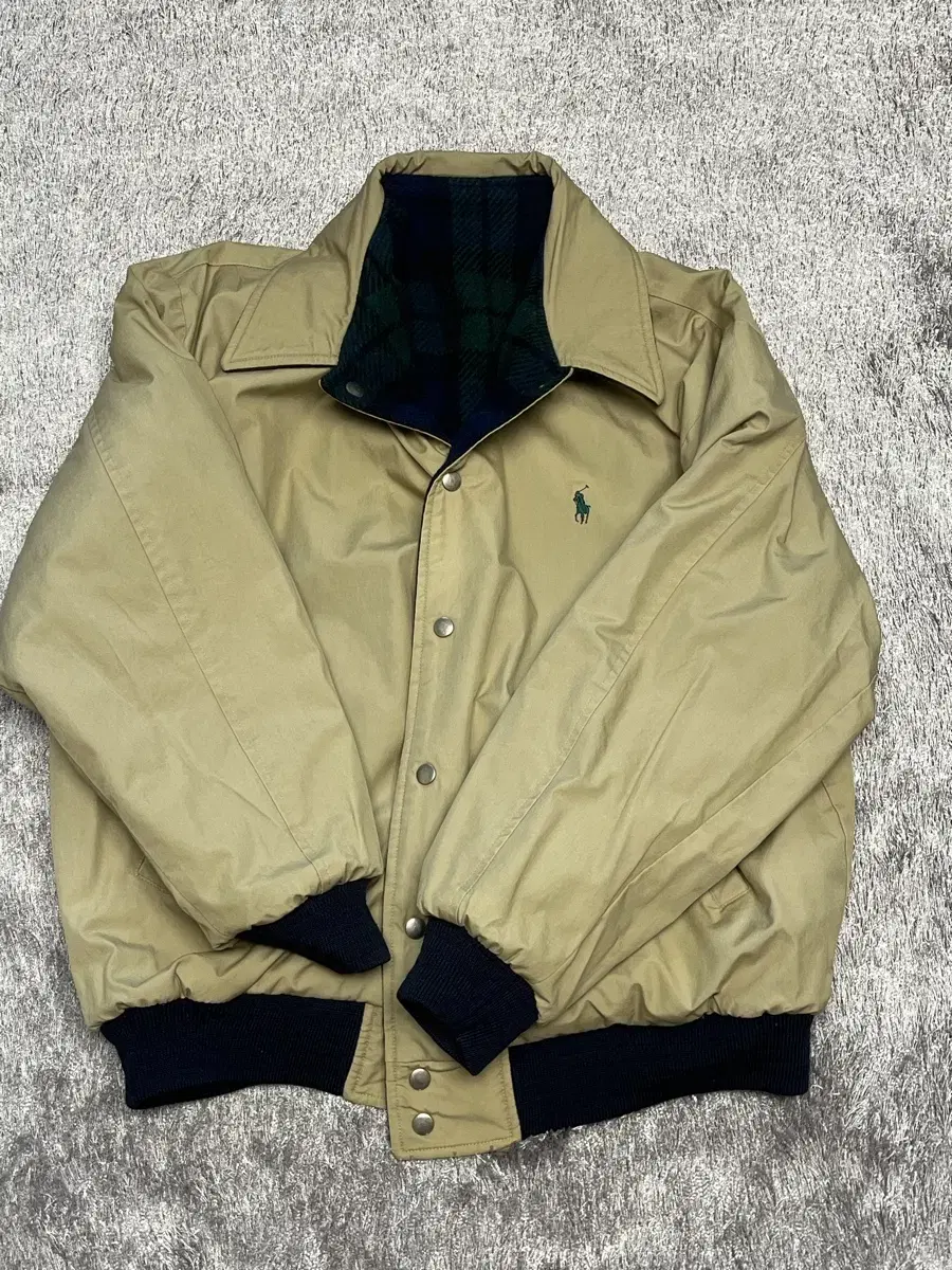 Polo Ralph Lauren Reversible Wool Harrington Jacket