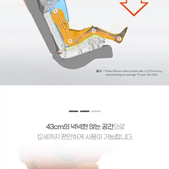 브라이텍스 키드픽스 아이사이즈 주니어 카시트