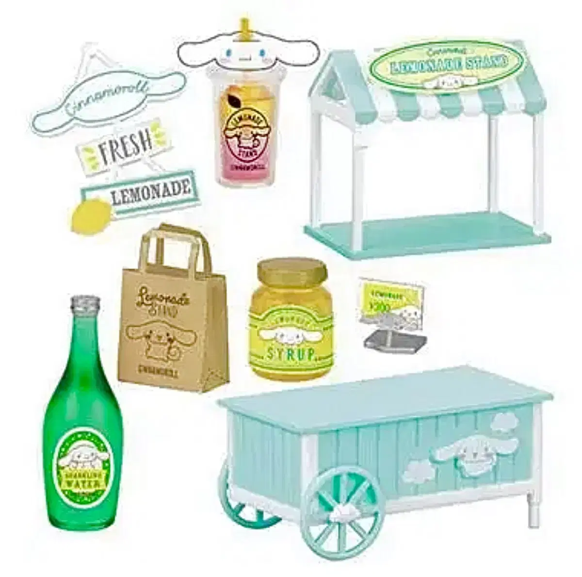 2 Rement Cinnamon Roll Lemonade Stand Carts