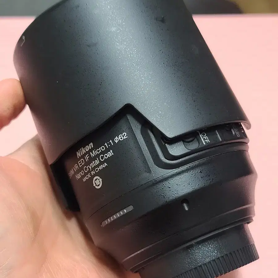 니콘 AF-S VR 105mm F2.8G IF 신동품