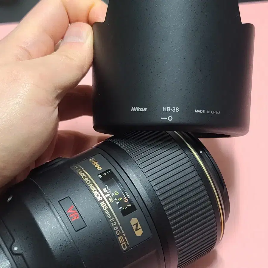 니콘 AF-S VR 105mm F2.8G IF 신동품