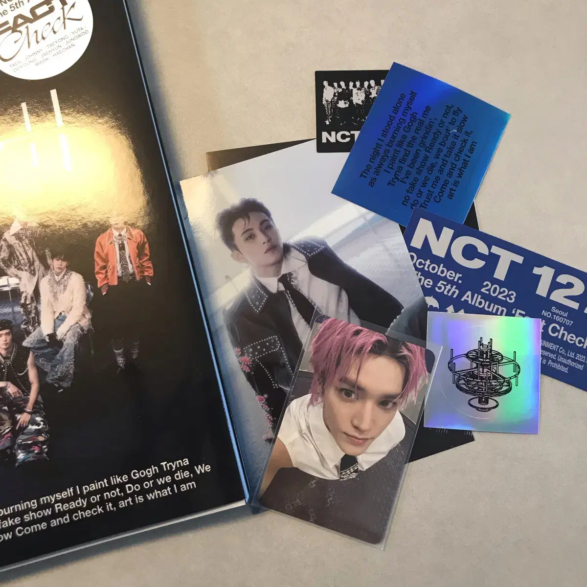 NCT 127 FACT CHECK Unsealed Album + Taeyong Photocard