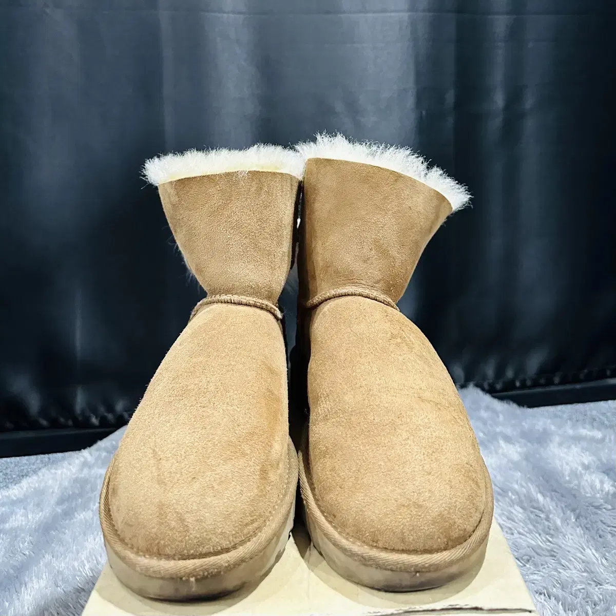 UGG 어그 부츠 여성 여자 신발 플로프 보우 250