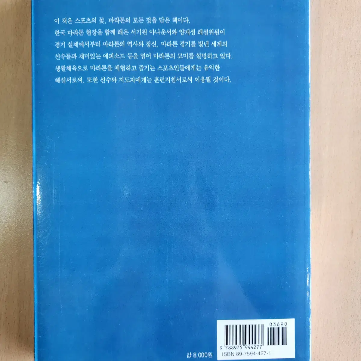 서기원 양재성의 마라톤 이야기