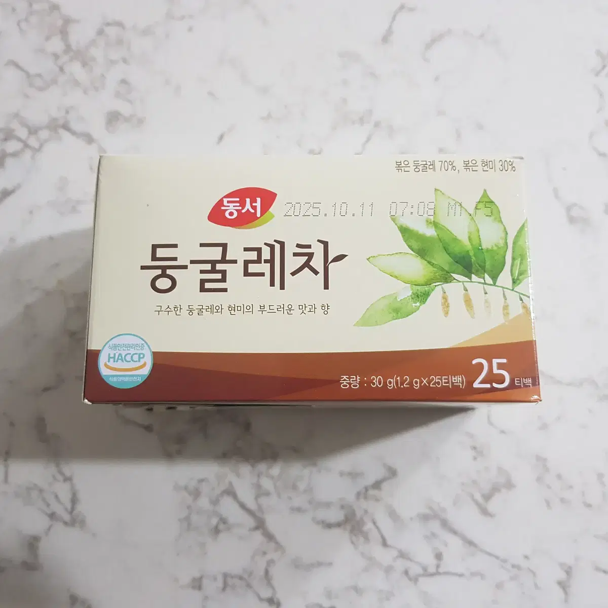 동서둥굴레차티백 1.2g x 25개