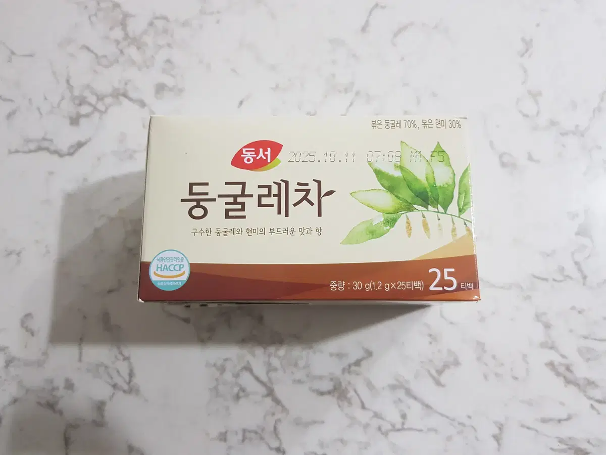 동서둥굴레차티백 1.2g x 25개