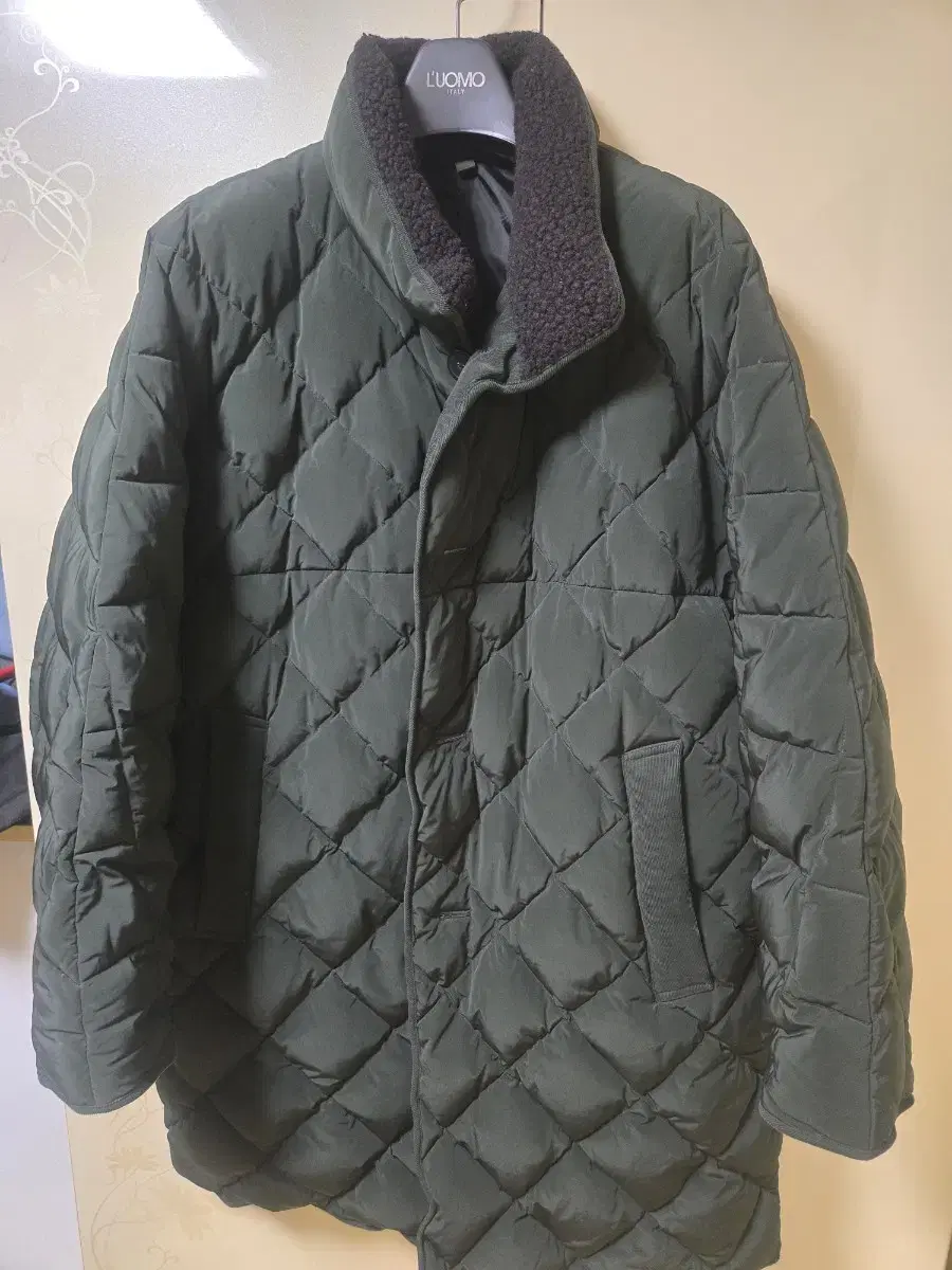 A custom mellow padded coat