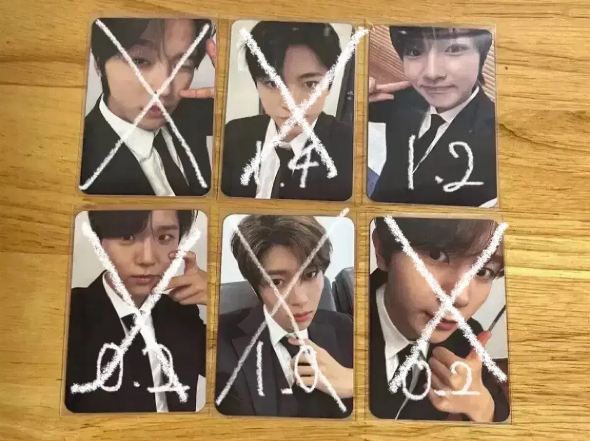 nct wish nct yes24 yes24 pre-order benefit suits photocard wts uushi riku