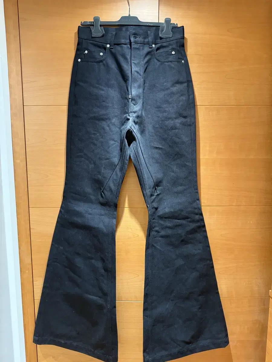 23FW LUXOR Rick Owens Bolan Flare 31 Black