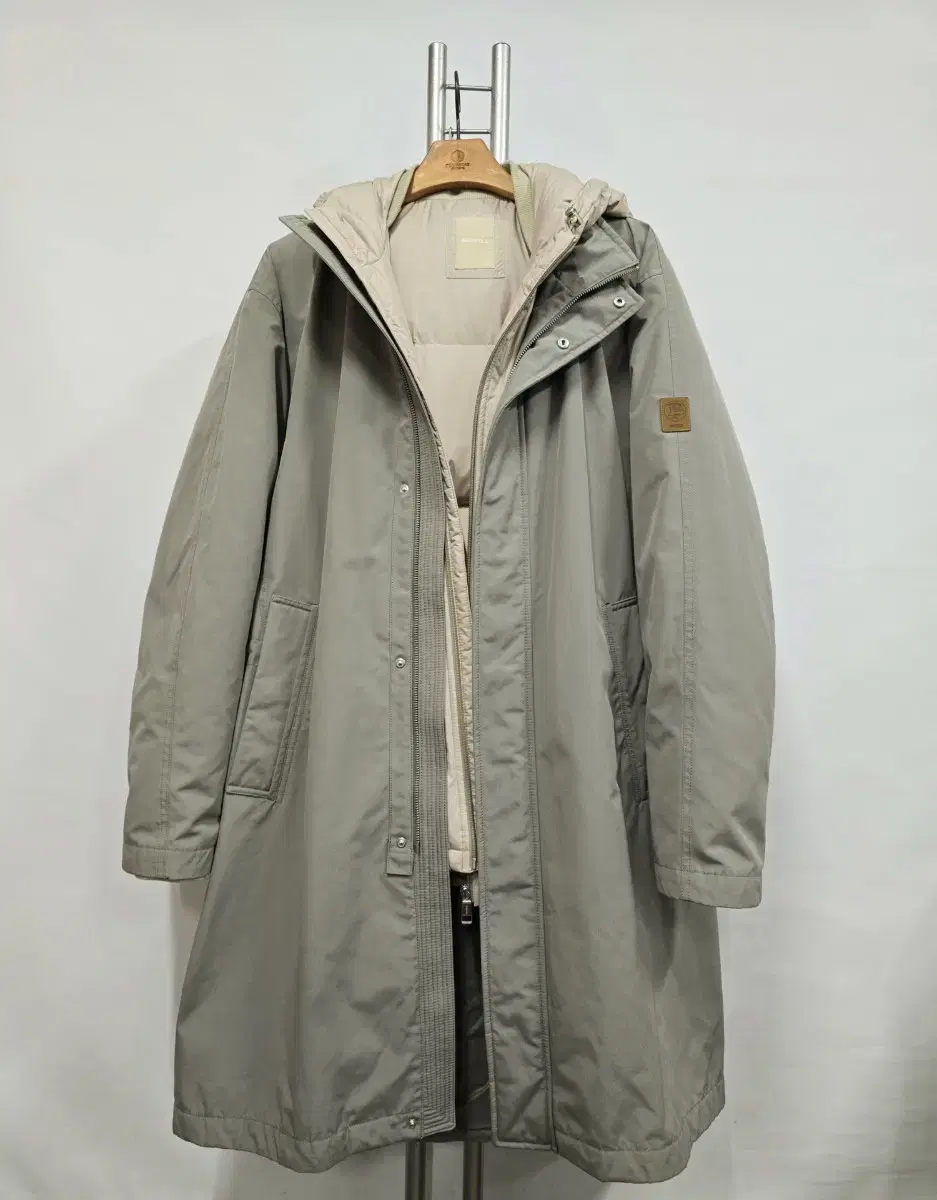 Beanpole padded 3-way high density goose down parka light gray110