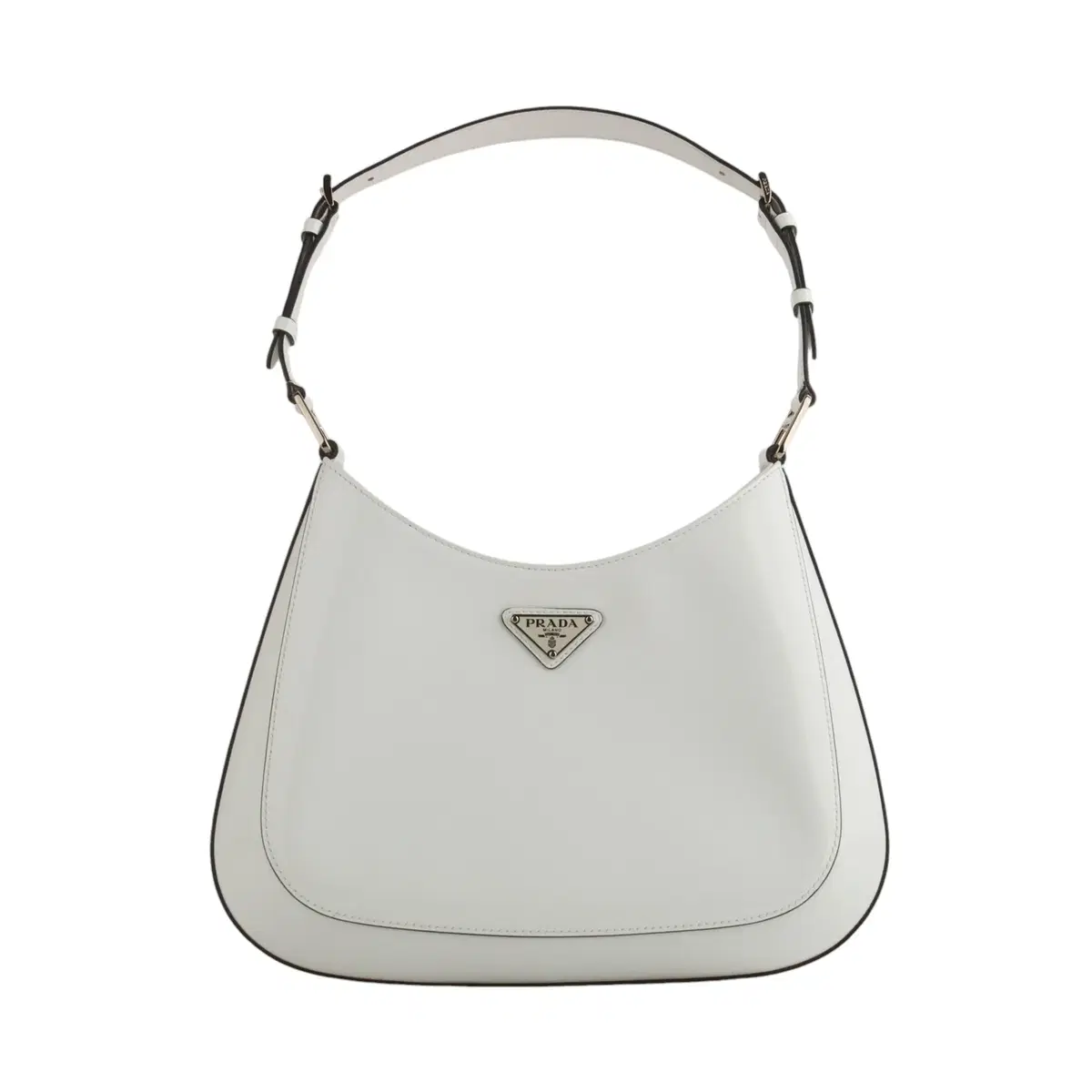 Prada 1BC156 Cleo Brushed Hobo Shoulder Bag 33577-5