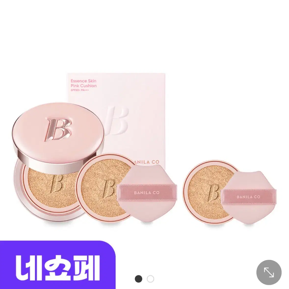 바닐라코 에센스 스킨 핑크 쿠션 리필 12G(21호 누드)