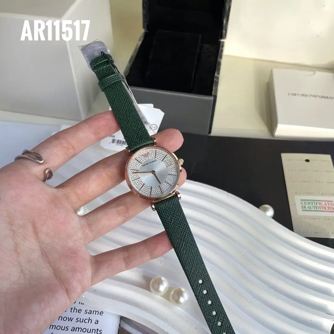 Armani 엠포리오 아르마니 그린워치 그린 AR11517