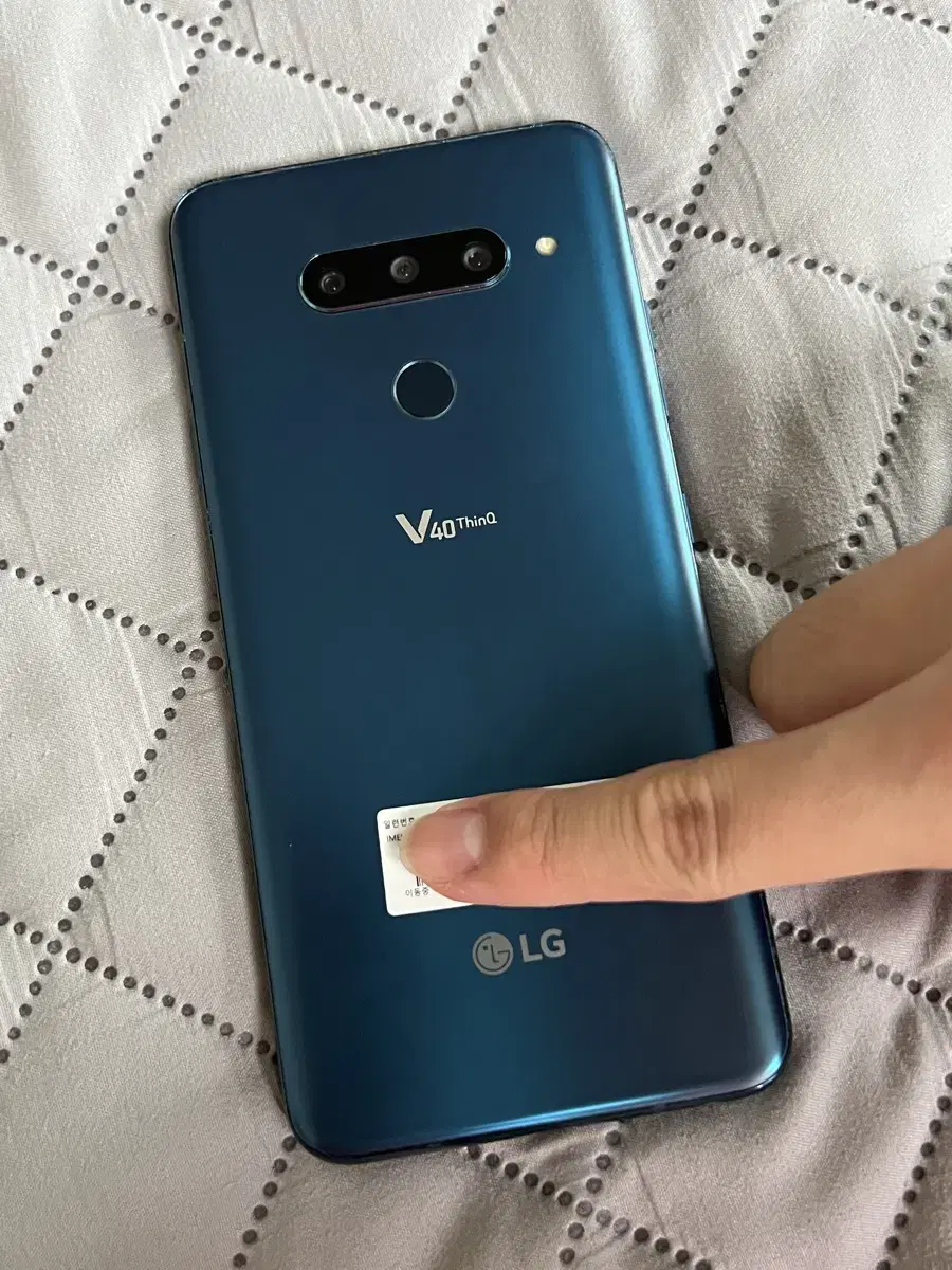 스마트폰 LG V40 128GB (배터리 교체완료