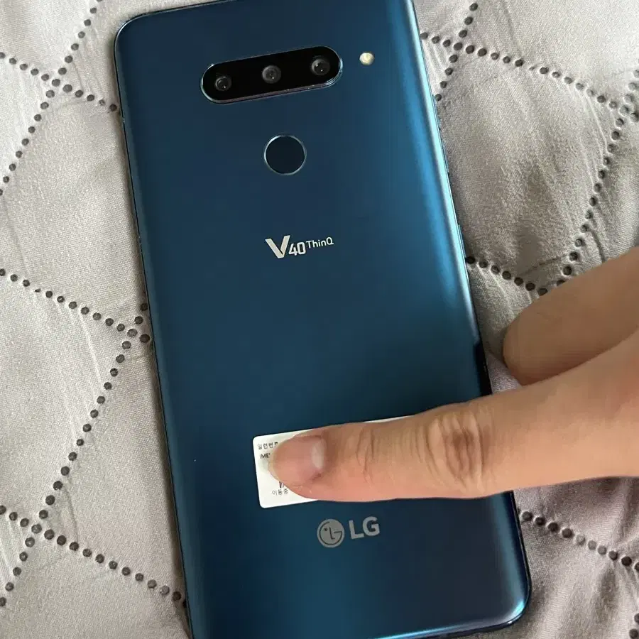 스마트폰 LG V40 128GB (배터리 교체완료