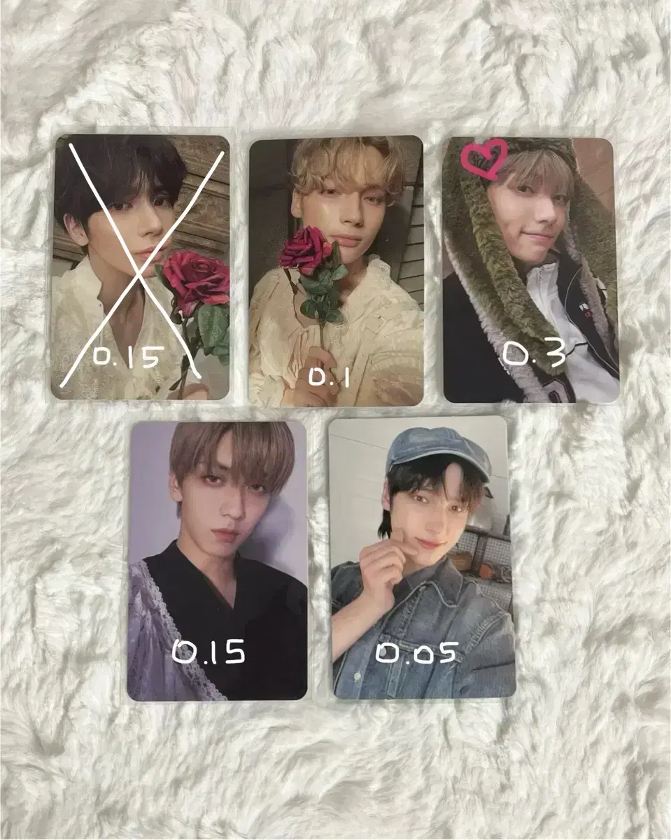 txt photocard wts tomorrow x together photocard soobin taehyun hueningkai