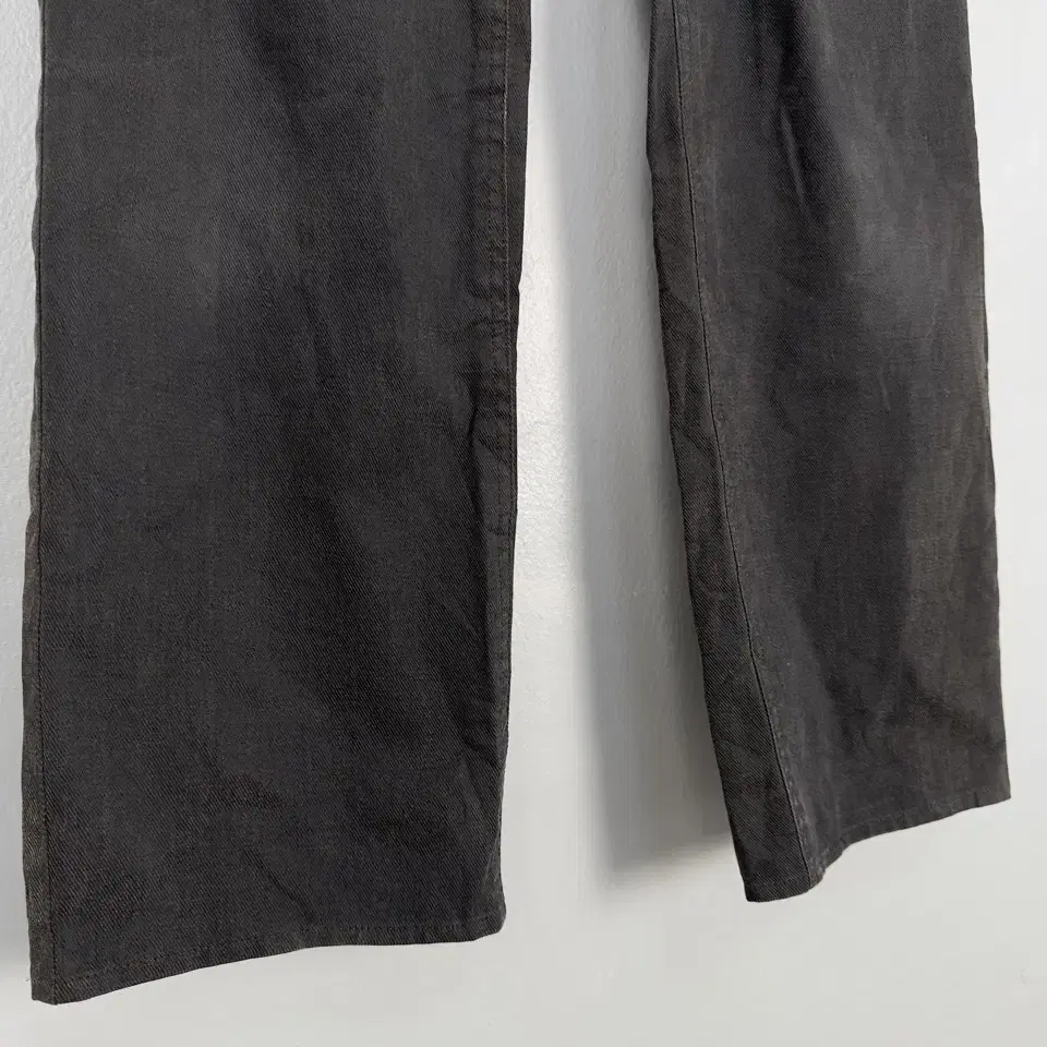 vintage black straight pants