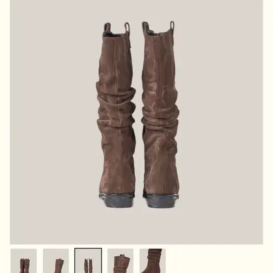 아우로 링클 부츠 240 WRINKLE LONG BOOTS