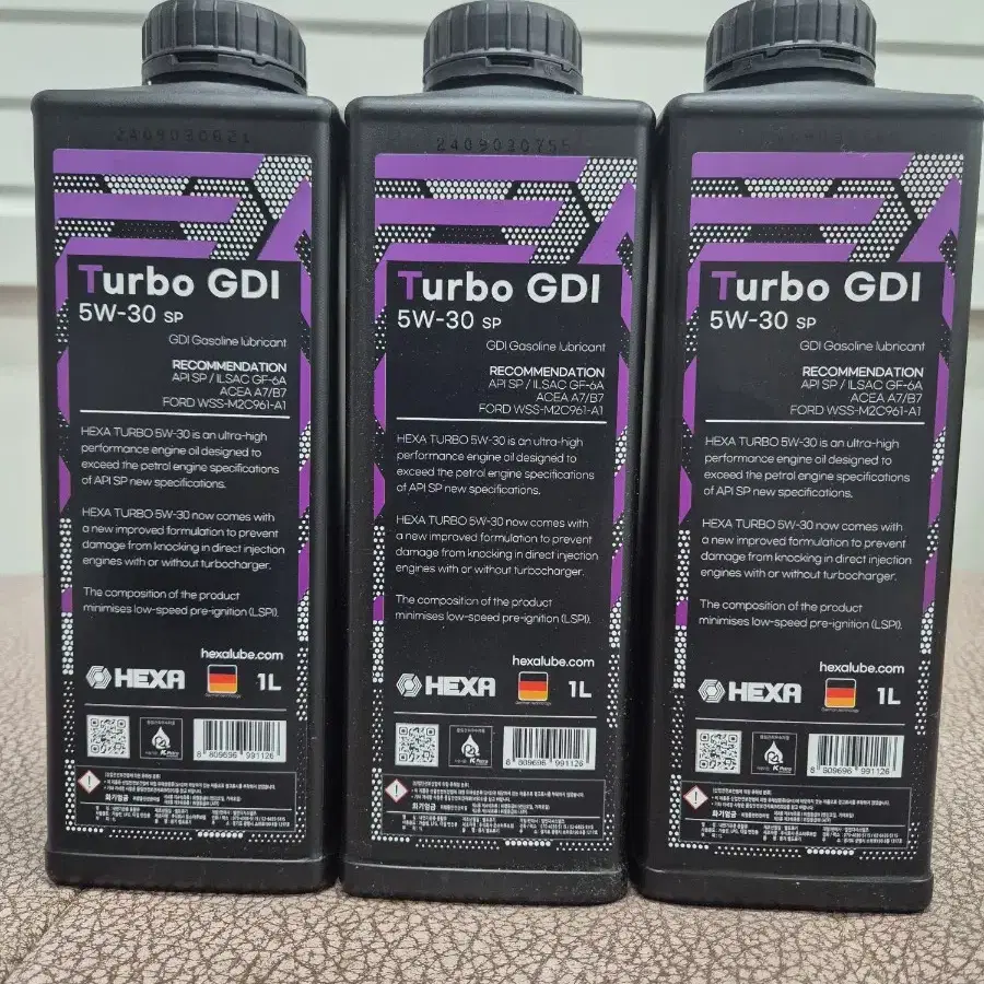 헥사 엔진오일 TURBO GDI 5W30 팝니다