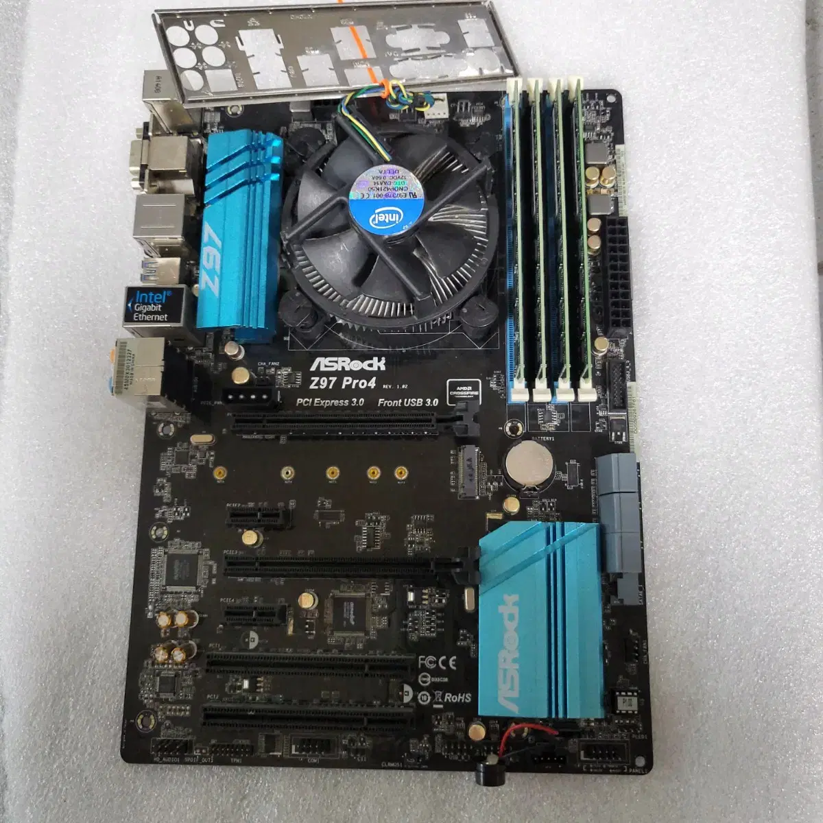 i7 4770K 32G  Z97 pro4 4세대 메인보드 Cpu