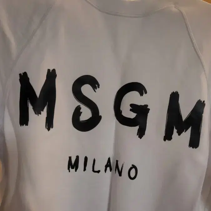 msgm 여성 맨투맨 M