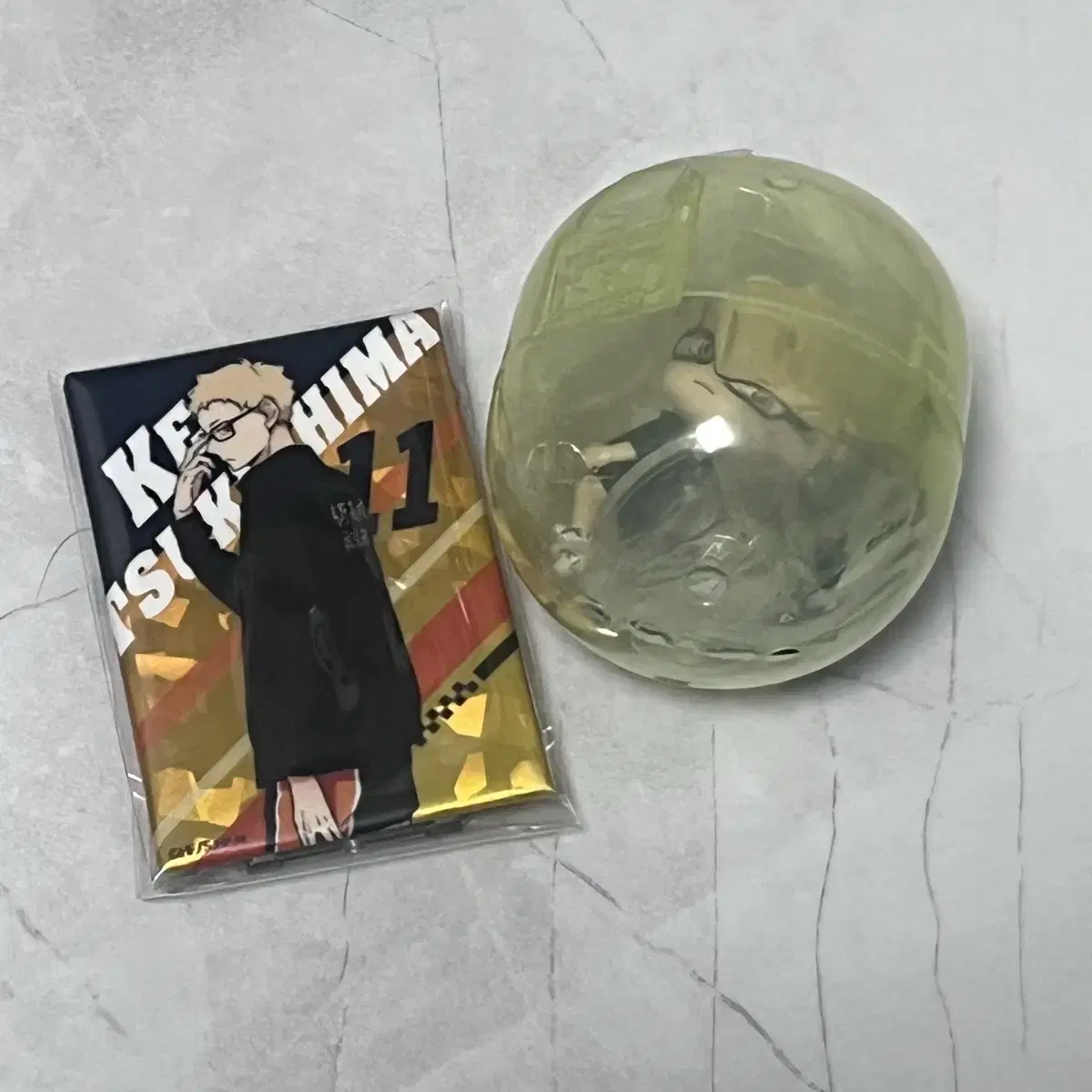 Haikyuu Tsukishima Canbaji Gacha Barbaka klka Cash Transfer