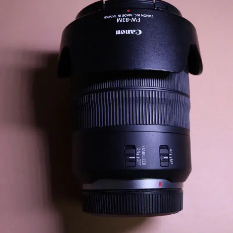 Canon RF 24-105 F4L 후드,켄코UV필터 포함