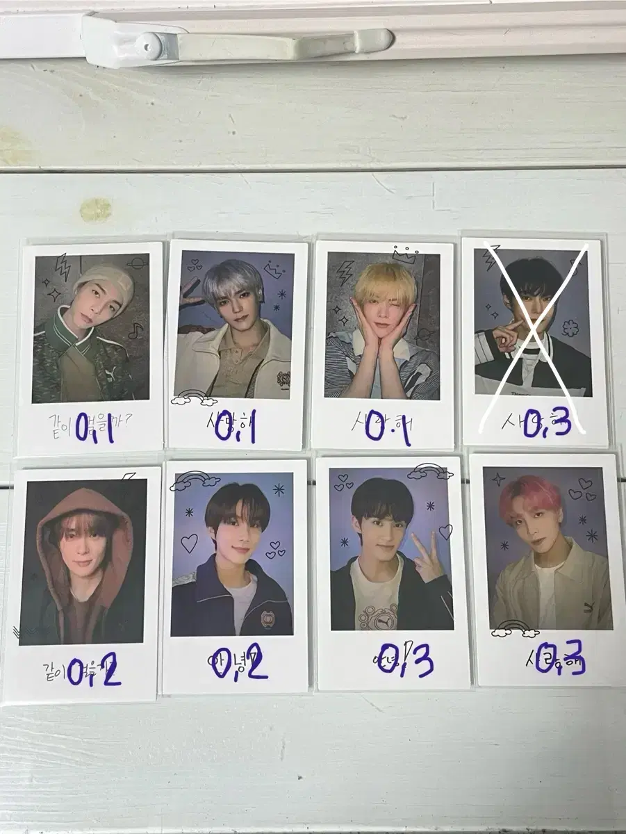 NCT 127 Exhibition polaroid WTS