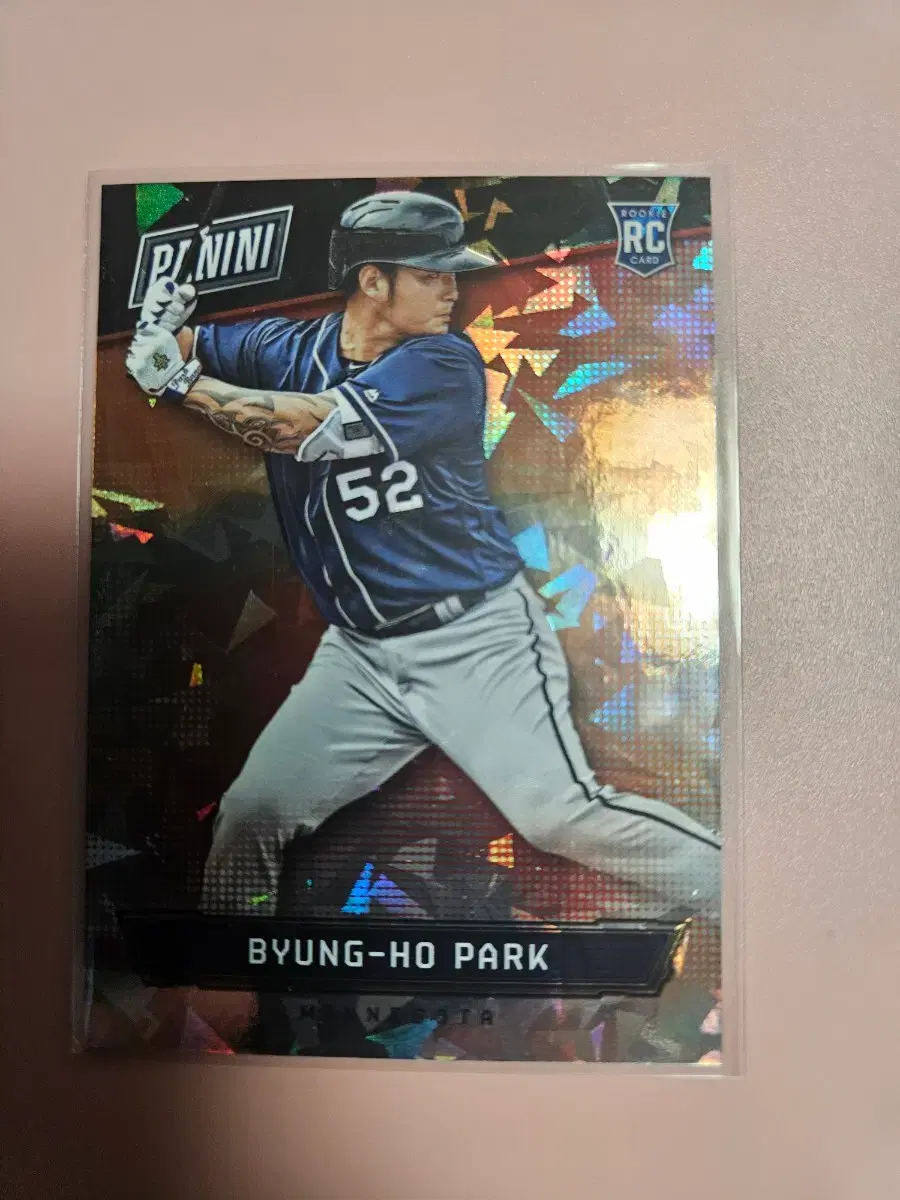 박병호 25장 한정 Panini 크랙 아이스 루키 카드