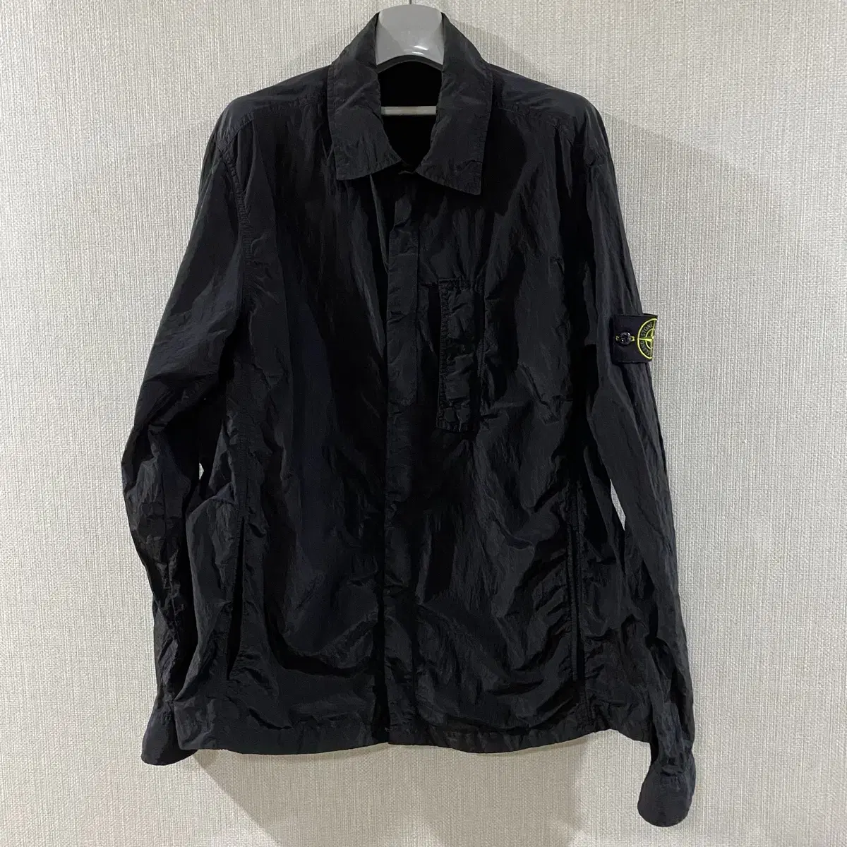 Stone Island 18SS Nylon Metal Overshirt Black XL