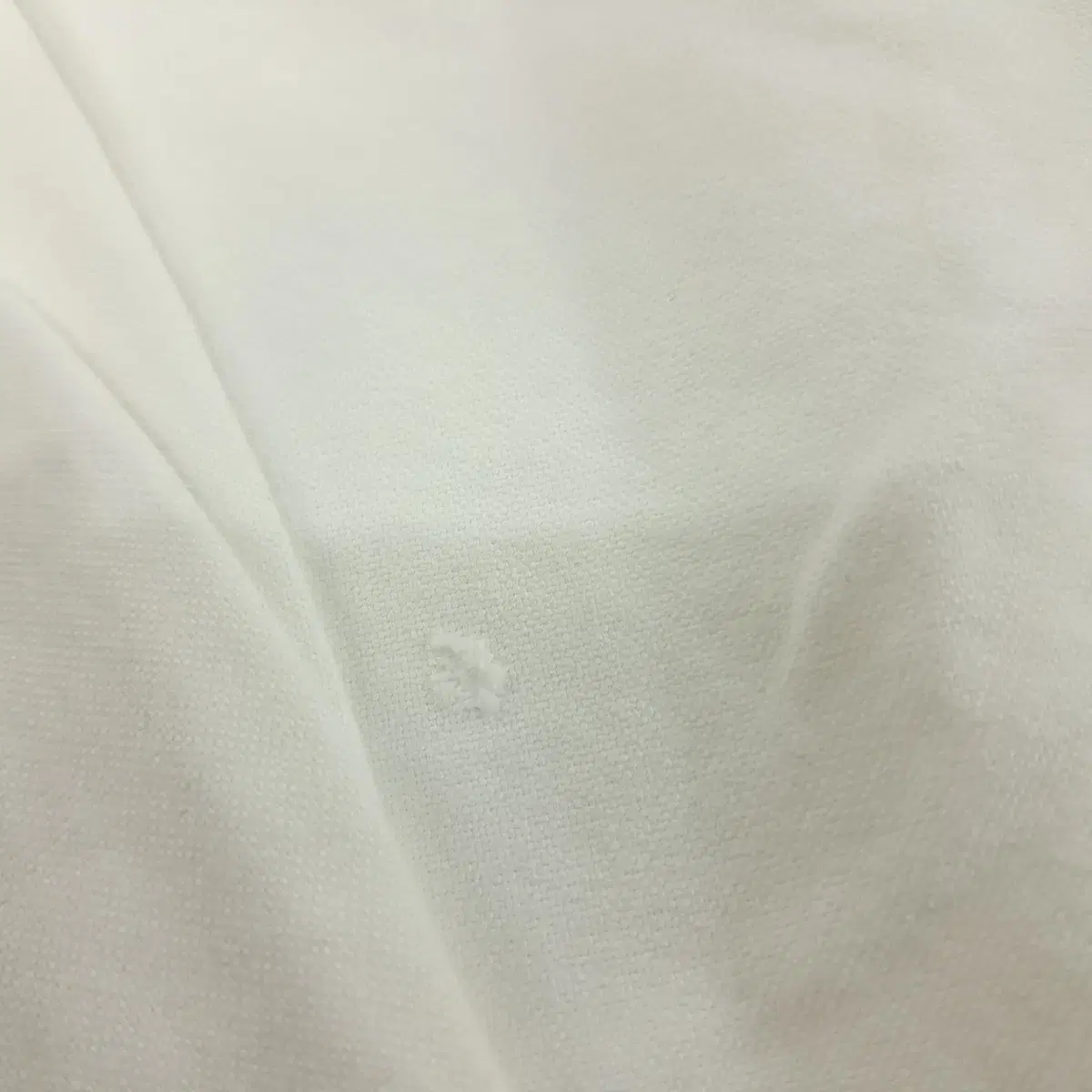 (CT645) XL~2XL 폴로 화이트 긴팔 셔츠