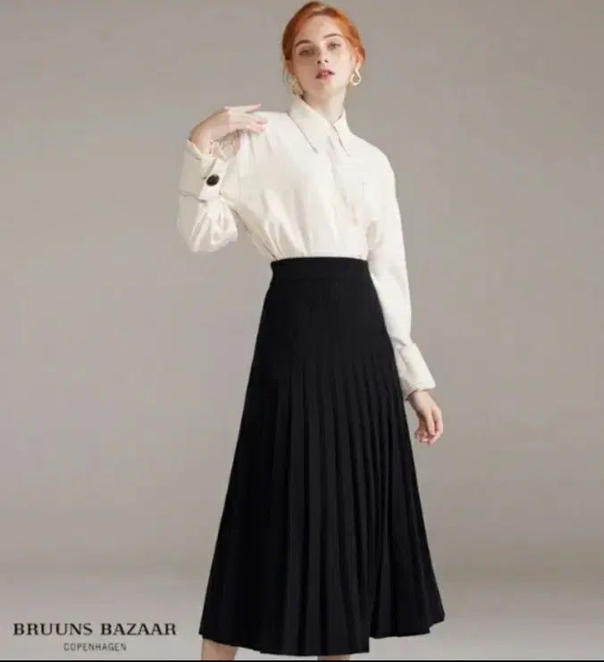 (NEW)Brunsbaja Knit Skirt (last price reduced)