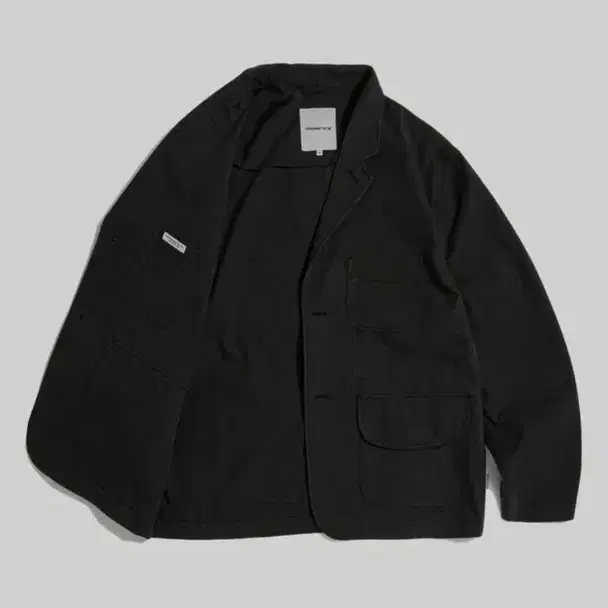 에스피오나지 CN Relaxed Sport Jacket Black