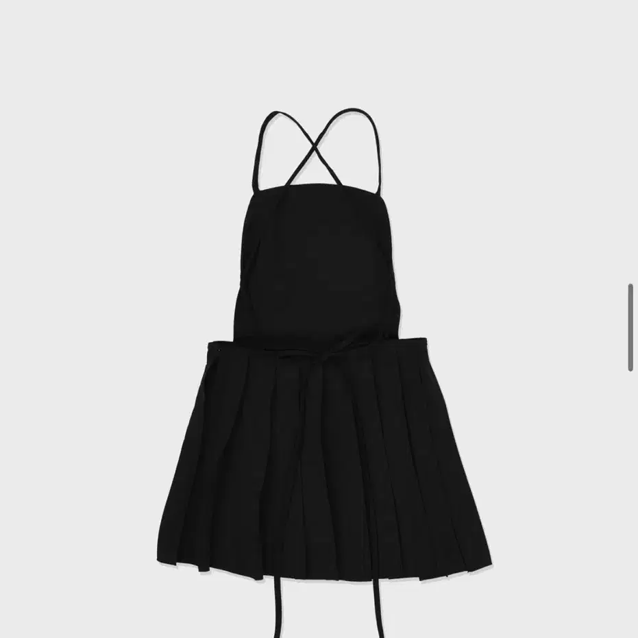 로우클래식 Pleated mini dress 블랙 L