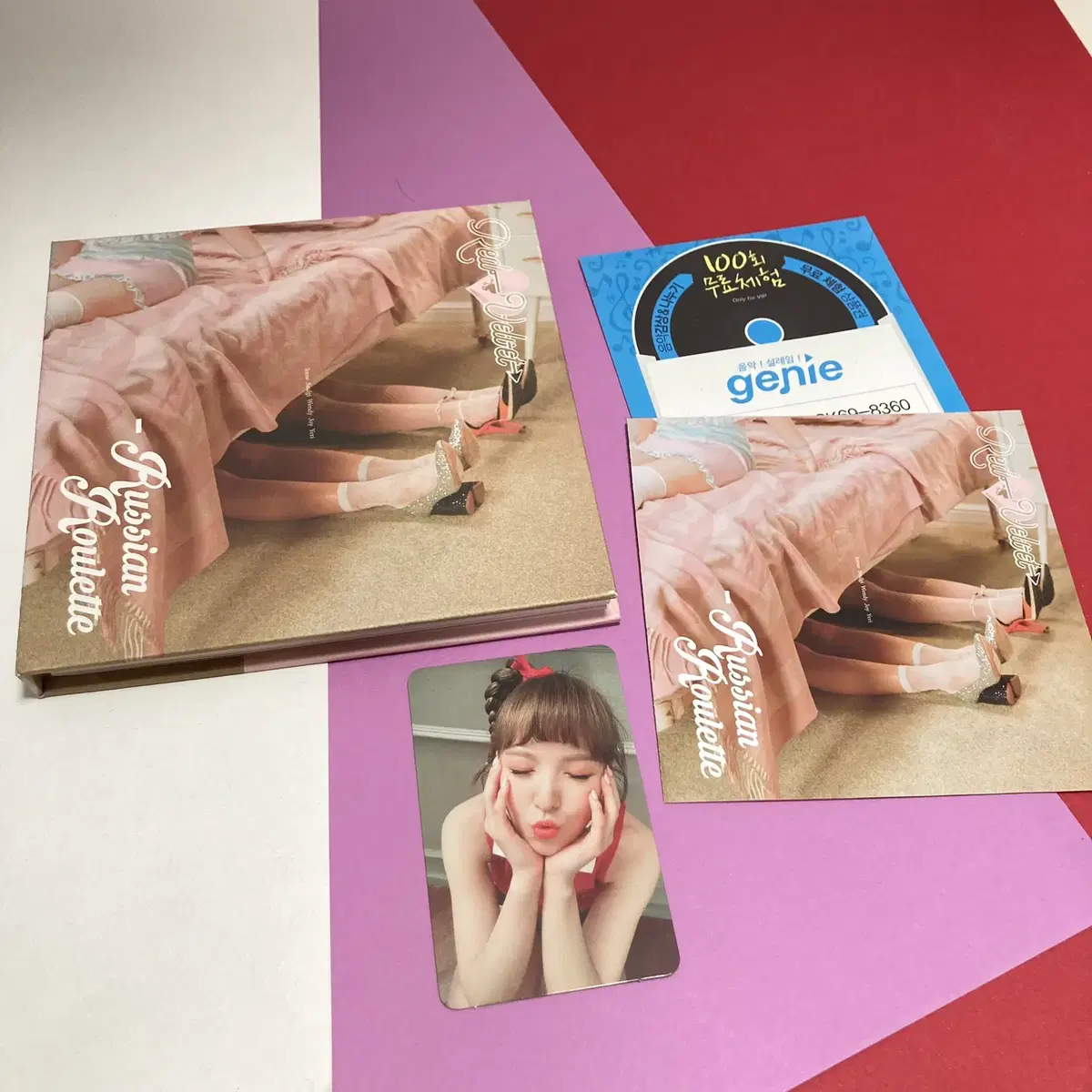 [중고음반/CD] 레드벨벳 Red Velvet 러시안룰렛 웬디 포카