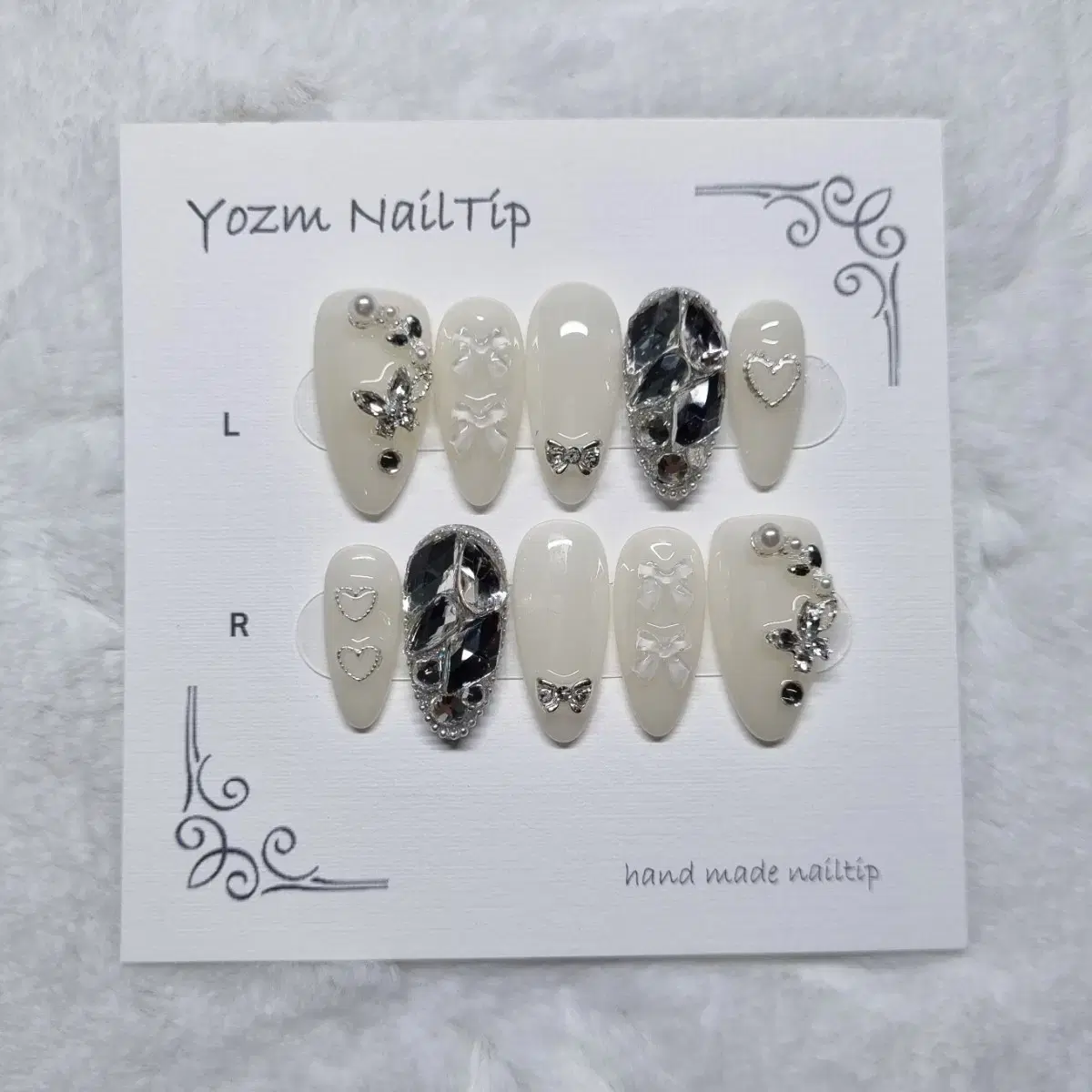 Yozm NailTip 밀크티풀파츠