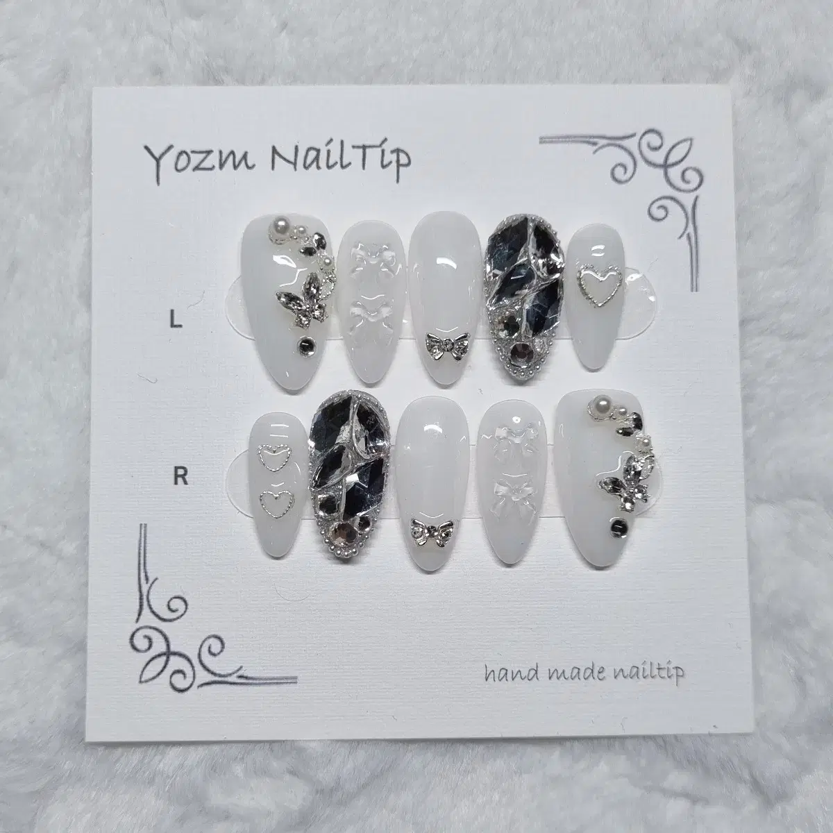 Yozm NailTip 밀크티풀파츠