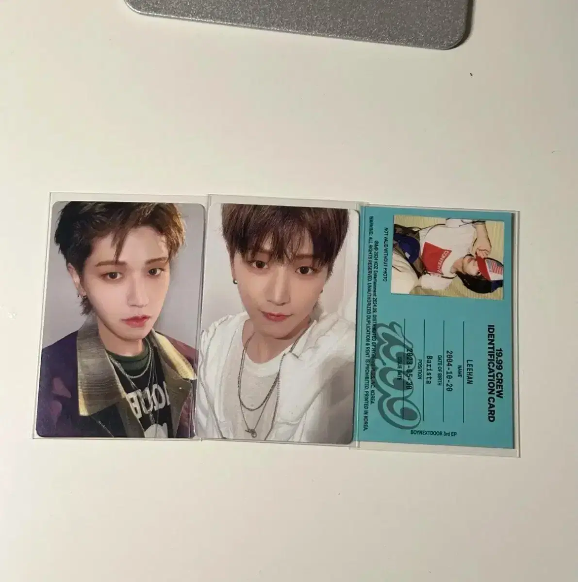 boynextdoor boynextdoor riwoo riwoo photocard leehan taesan woonhak sungho myung jaehyun