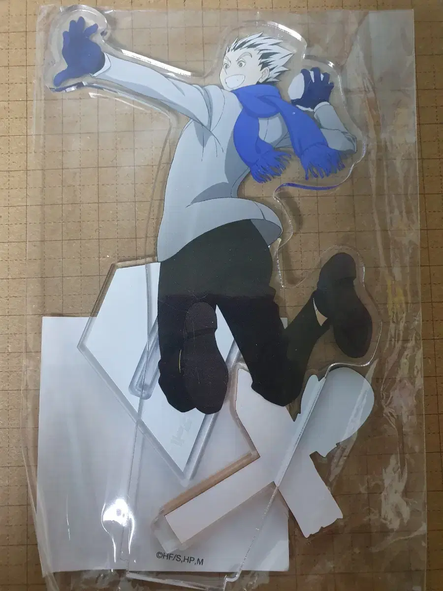 Haikyuu Bokuto acrylic stand snowball fight ver.