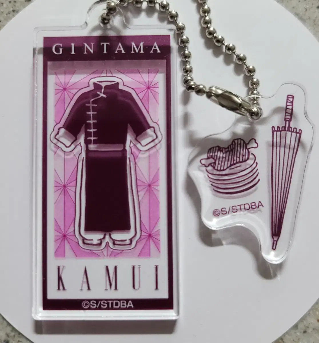 Gintama Kamui Random acrylic Charms wts