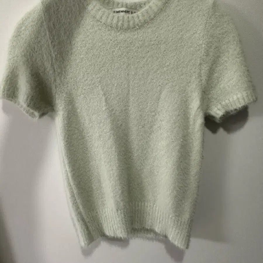 썸웨어버터 Fairy pendant half knit - mint