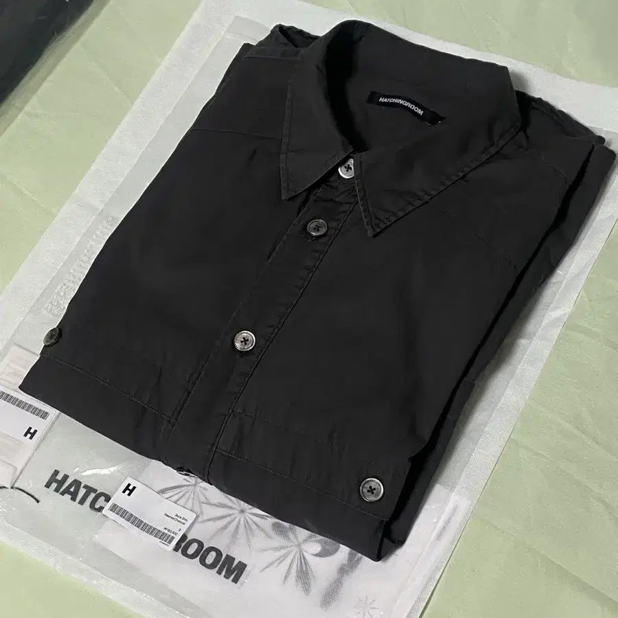 [3] 해칭룸 셔츠 Bone shirt washed charcoal